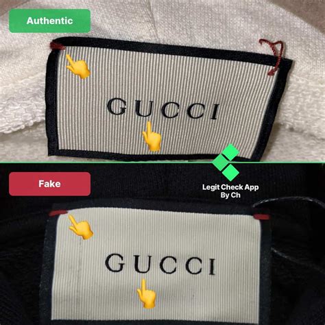 how to spot fake gucci sweater|genuine gucci hoodie.